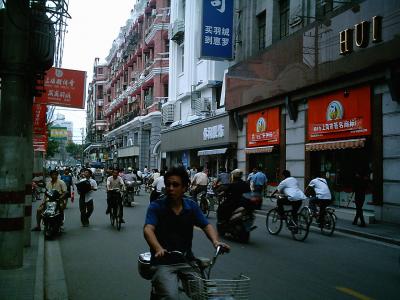 Tr&agrave;fic de Shanghai